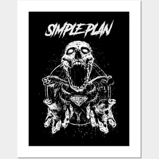 SIMPLE PLAN MERCH VTG Posters and Art